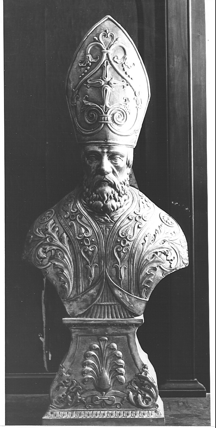 San Gragorio Magno (reliquiario - a busto) - bottega lombarda (sec. XIX)