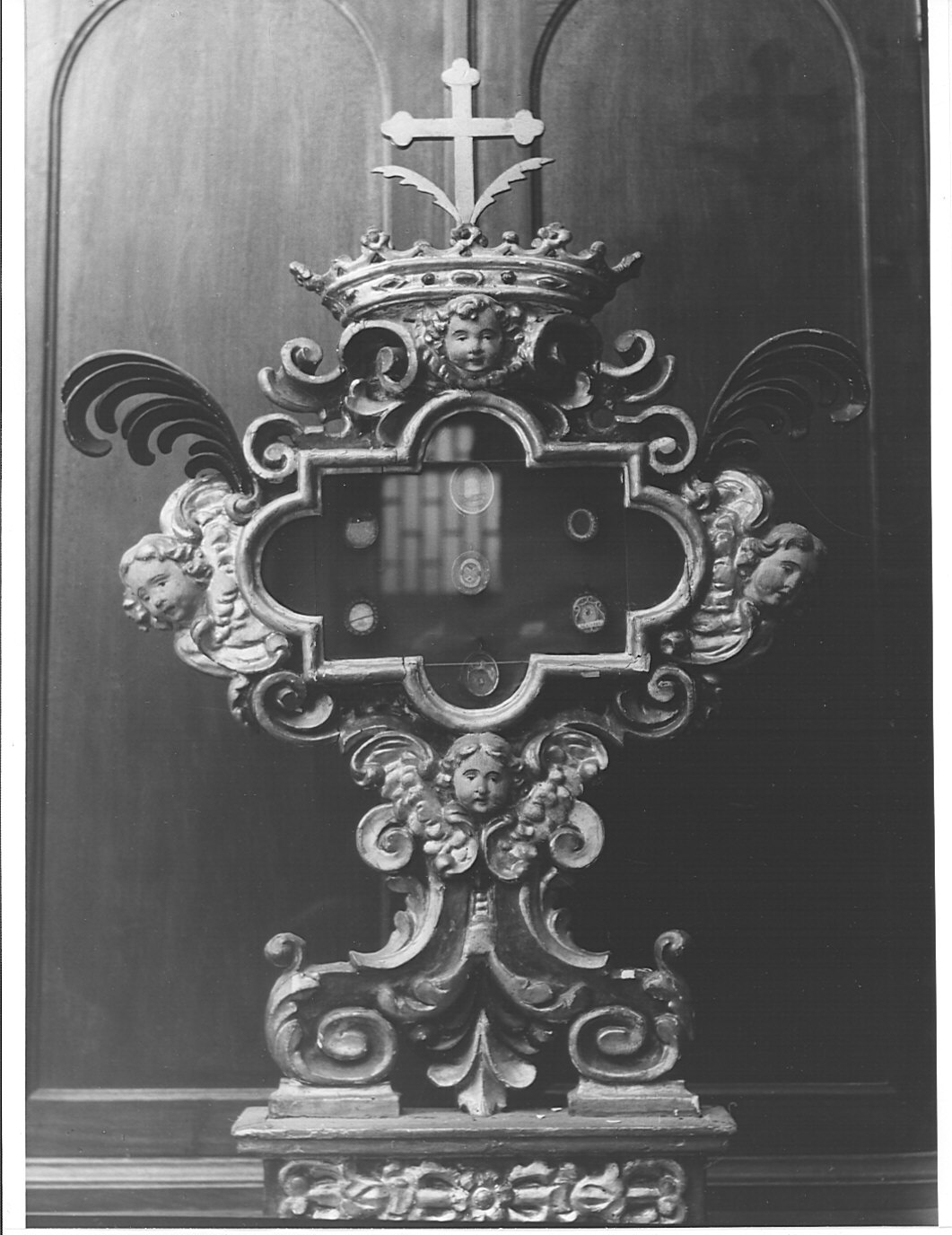 reliquiario - bottega lombarda (sec. XVIII)