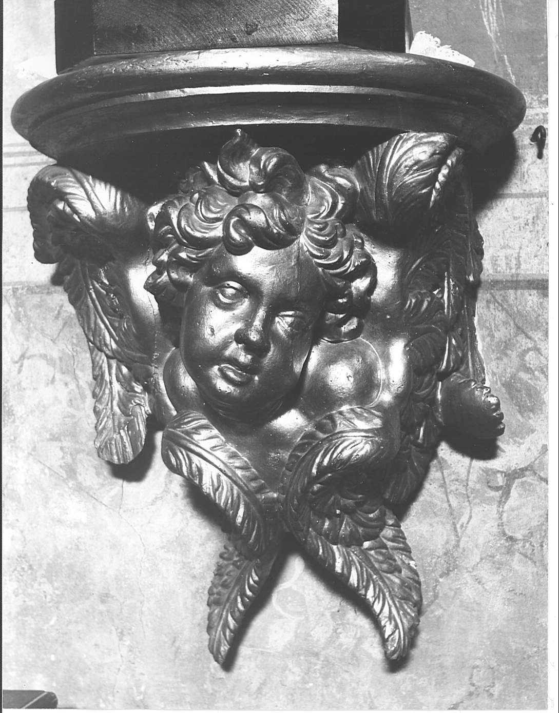 mensola - bottega lombarda (fine sec. XIX)