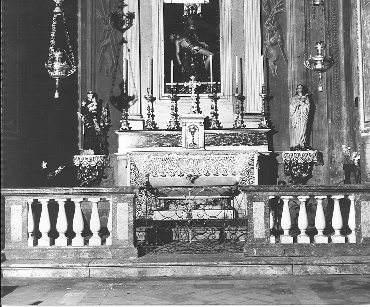 balaustrata di cappella - bottega lombarda (sec. XIX)