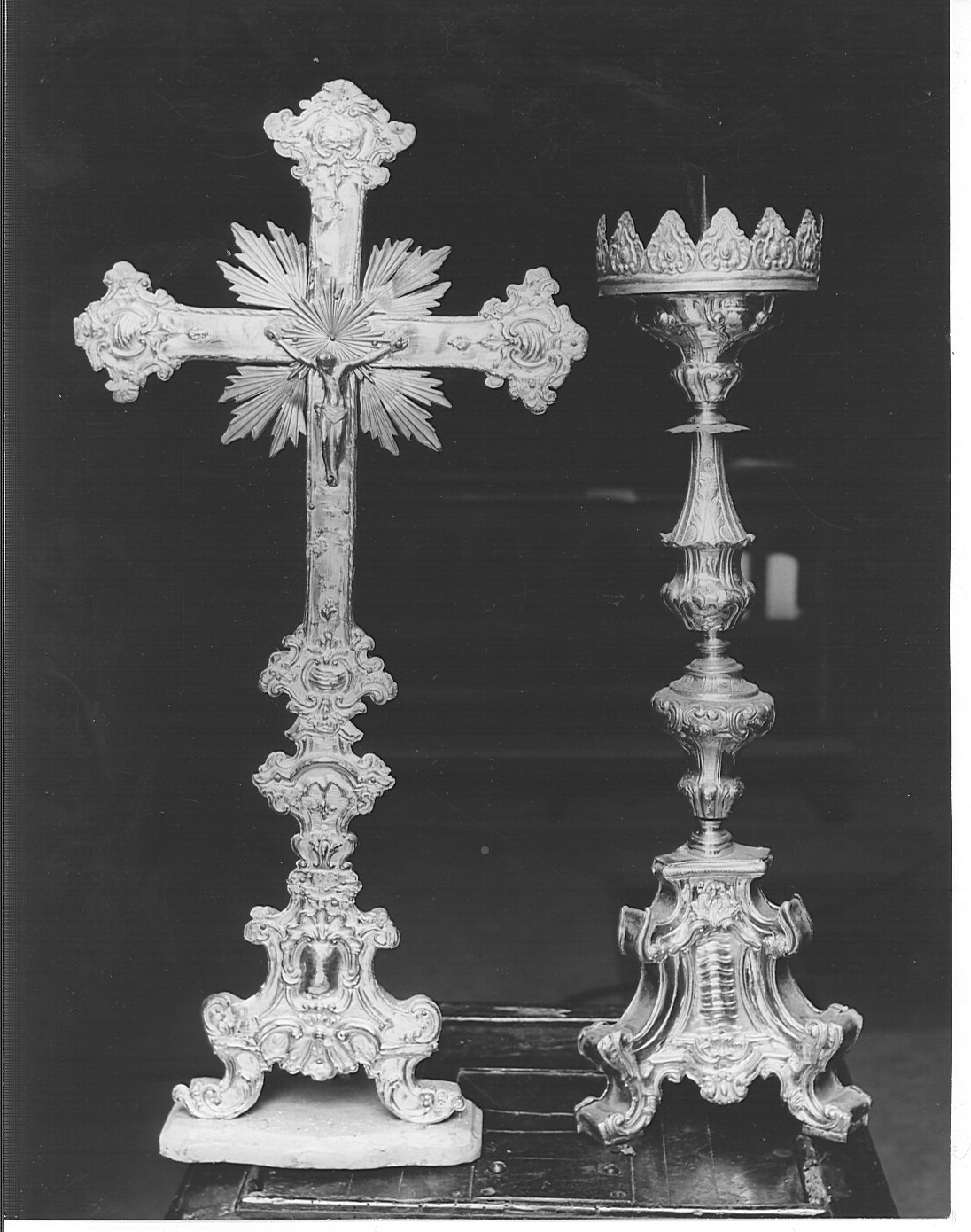 servizio d'altare - bottega lombarda (sec. XVIII)