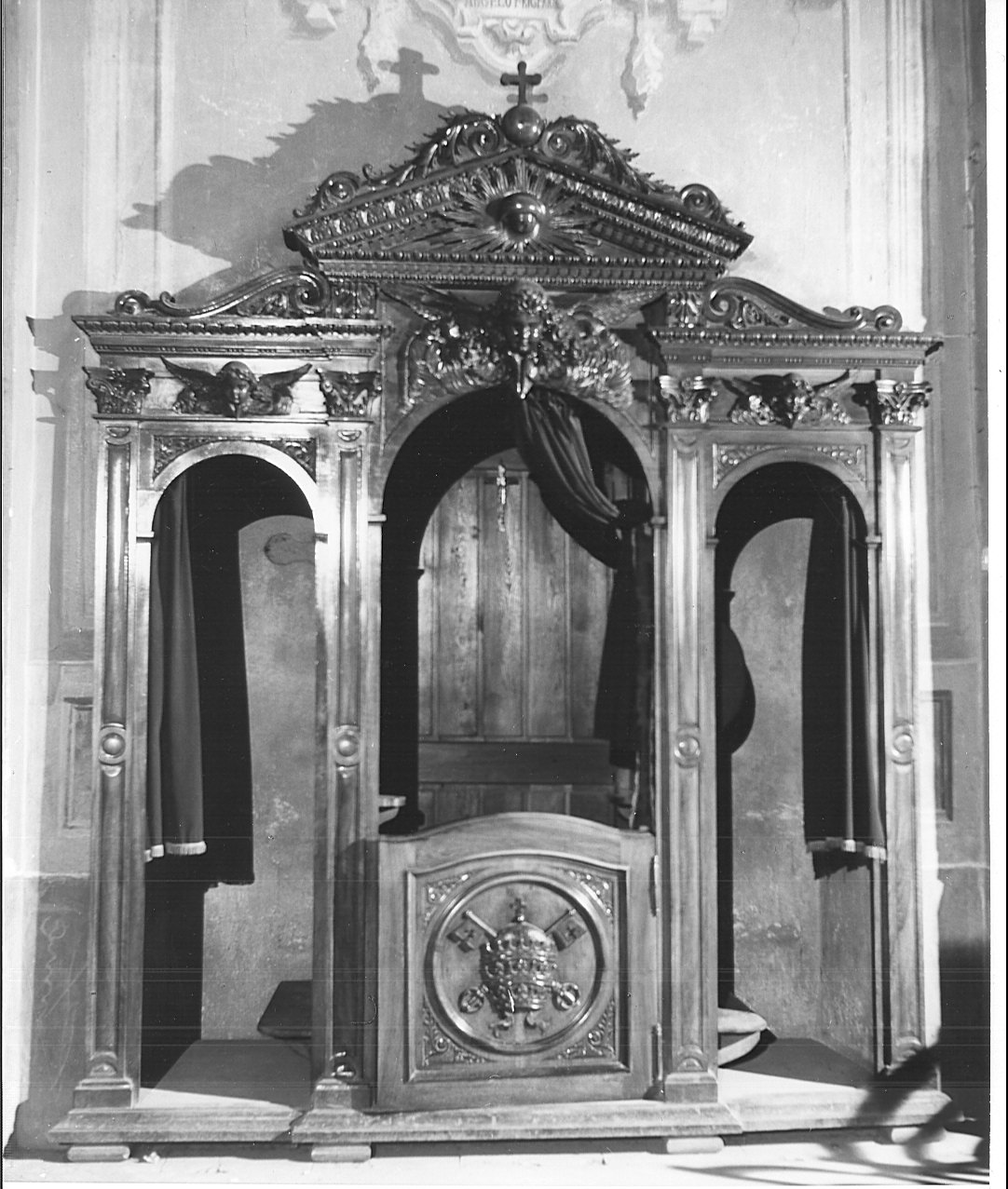 confessionale, serie - bottega lombarda (sec. XIX)