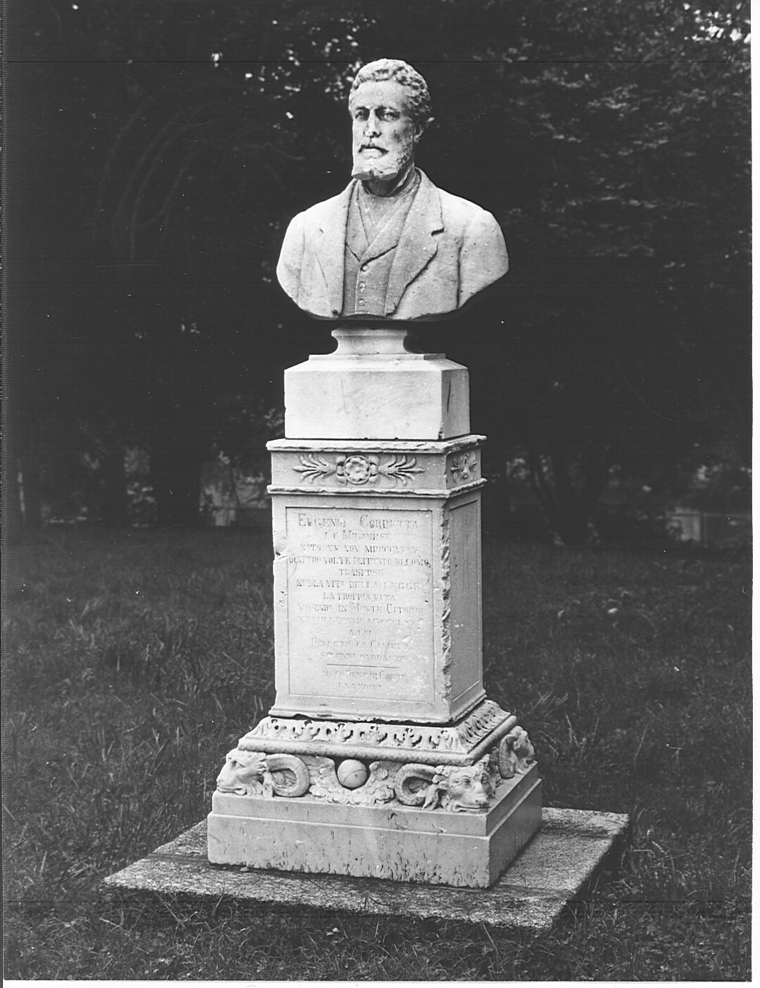 monumento commemorativo, opera isolata - bottega lombarda (sec. XIX)