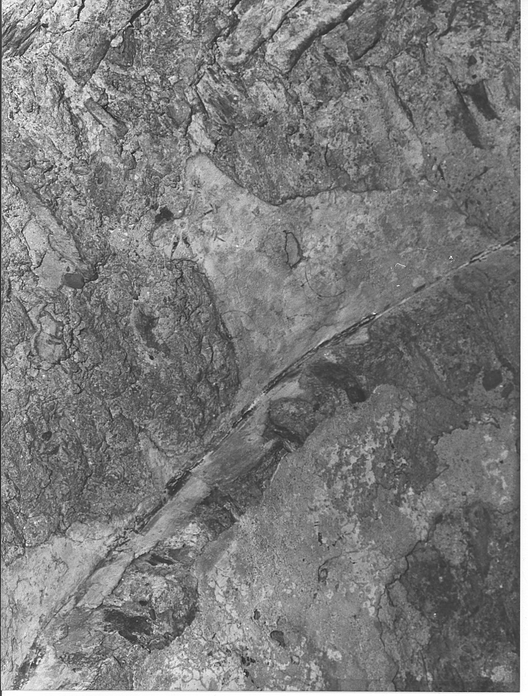 dipinto, frammento - ambito lombardo (secondo quarto sec. XI)