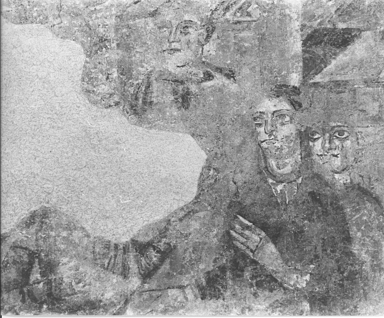 dipinto murale - ambito lombardo (sec. XI)