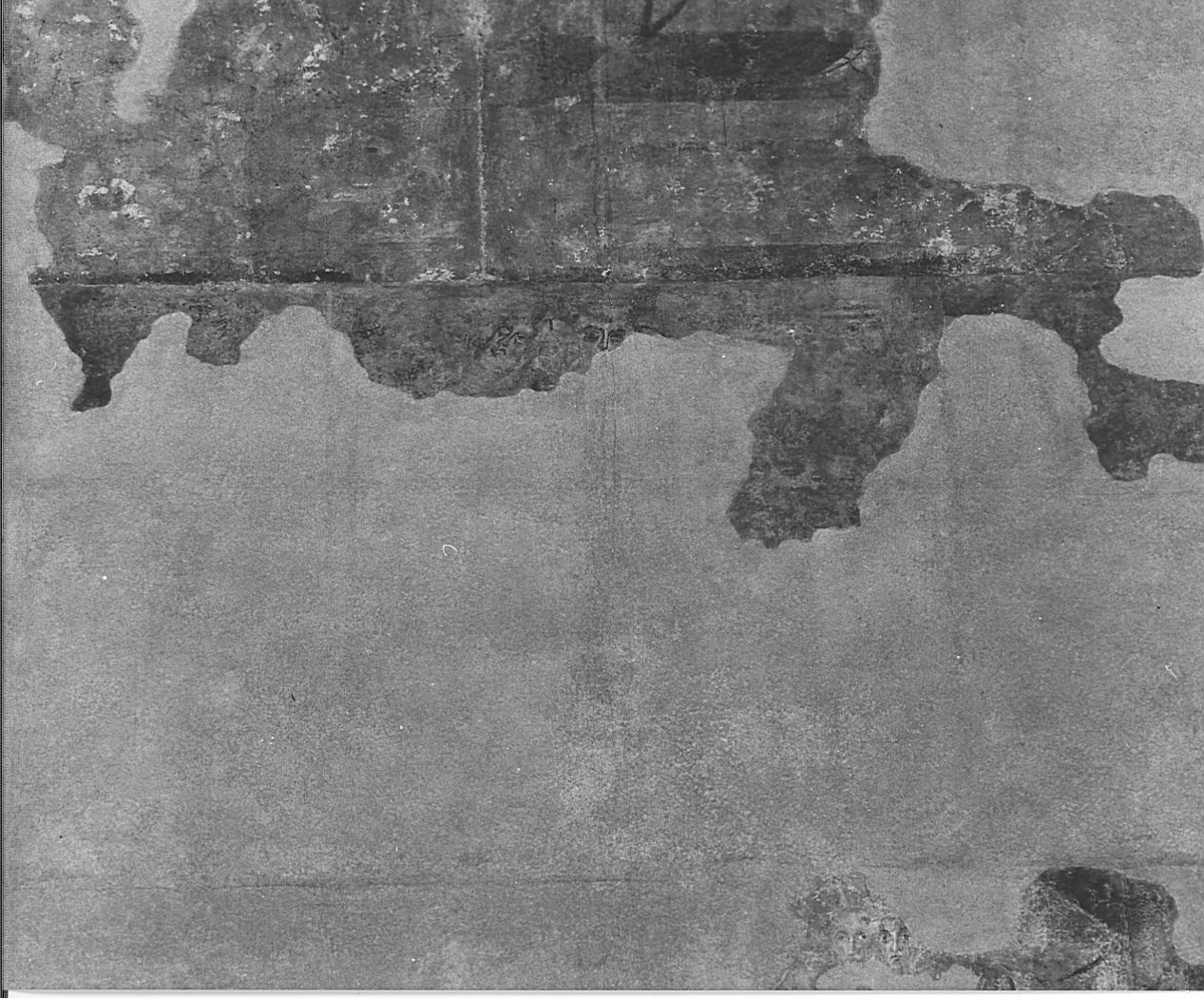 dipinto murale - ambito lombardo (sec. XI)