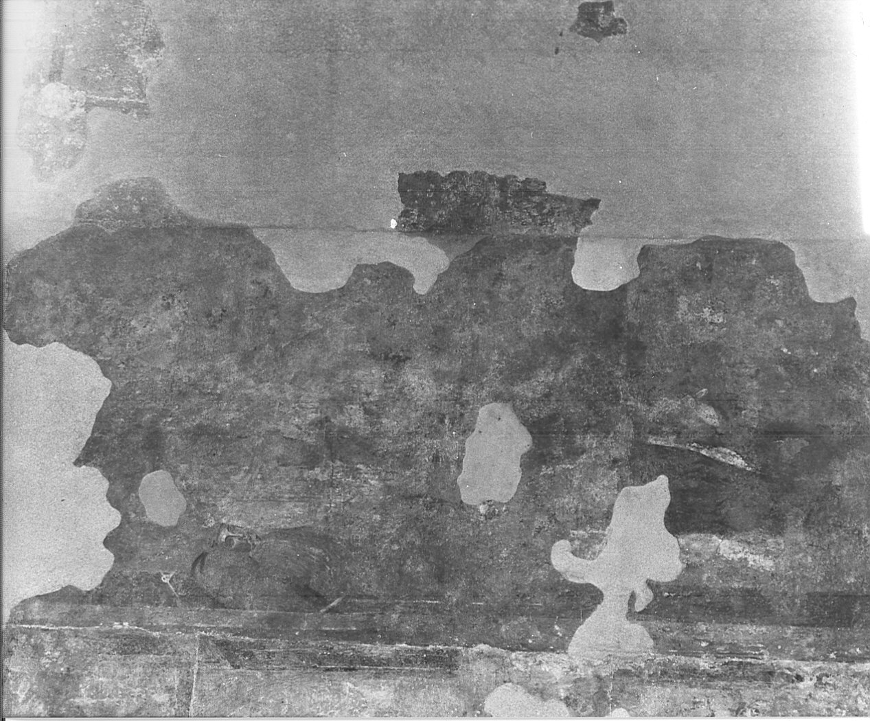 dipinto murale - ambito lombardo (sec. XI)