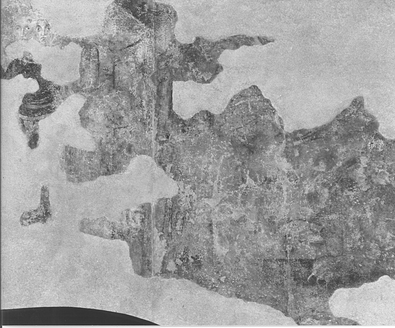 episodi della vita di Santa Margherita (dipinto murale) - ambito lombardo (sec. XI)