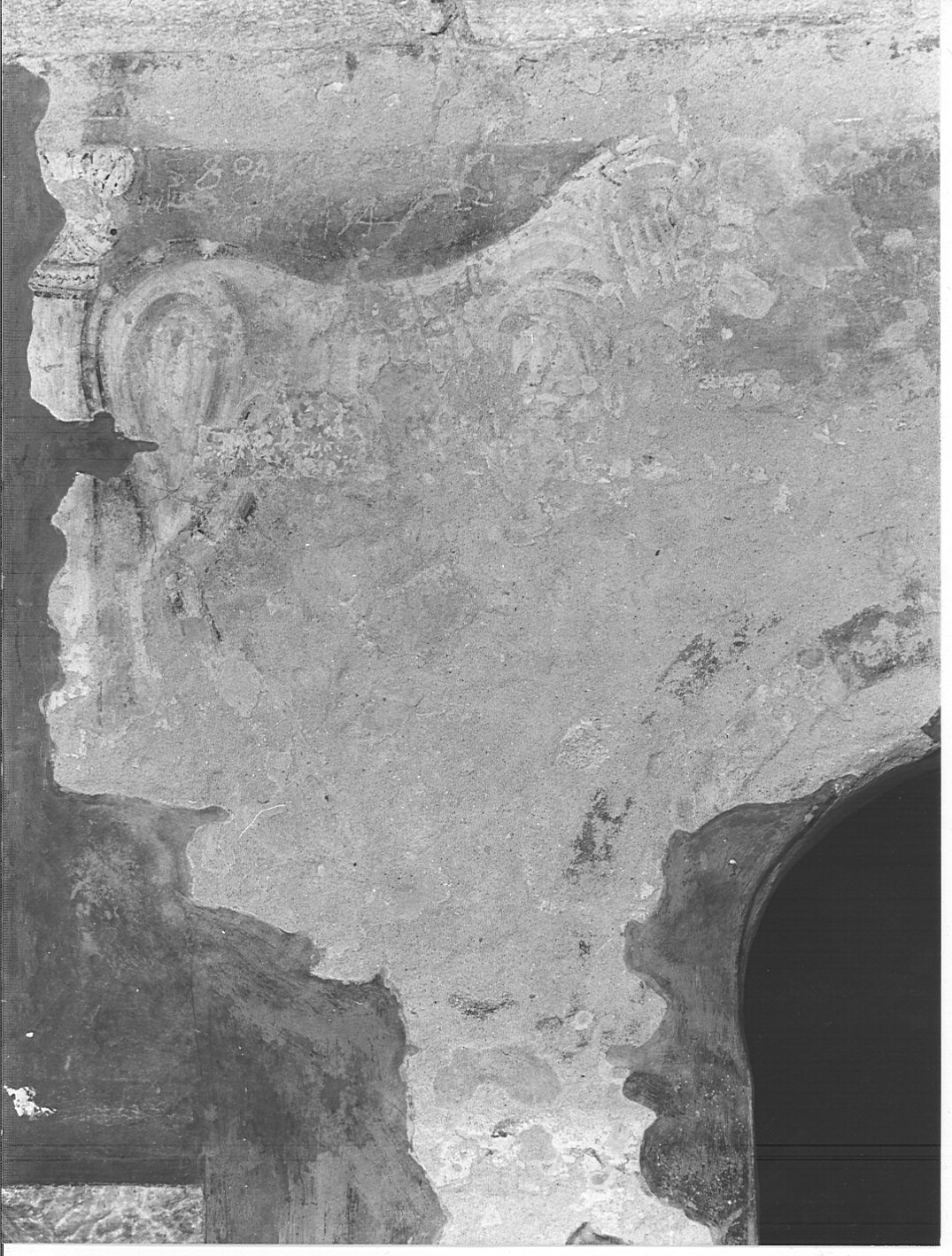 dipinto murale - ambito lombardo (fine/inizio secc. XI/ XII)