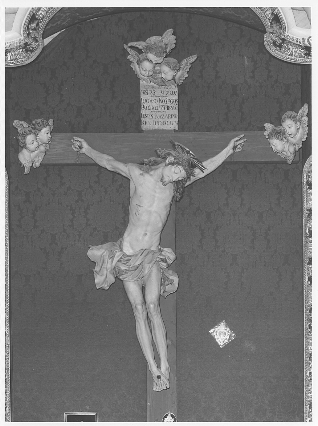 crocifisso, opera isolata - bottega lombarda (sec. XVIII)