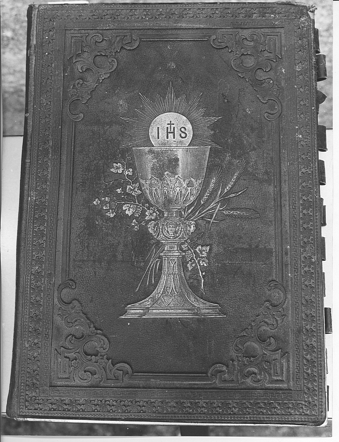 coperta di libro liturgico, opera isolata - bottega lombarda (sec. XIX)