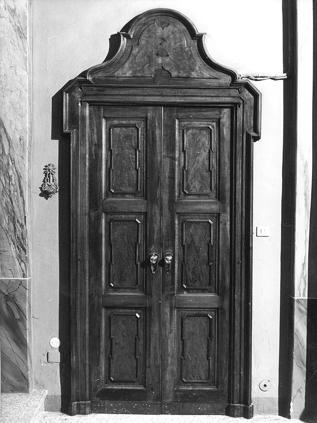 porta - a due battenti, coppia - bottega italiana (fine sec. XVIII)