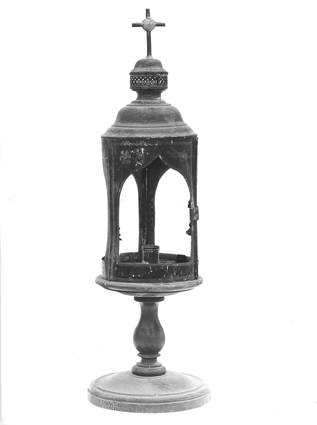 lanterna, coppia - bottega italiana (sec. XIX)