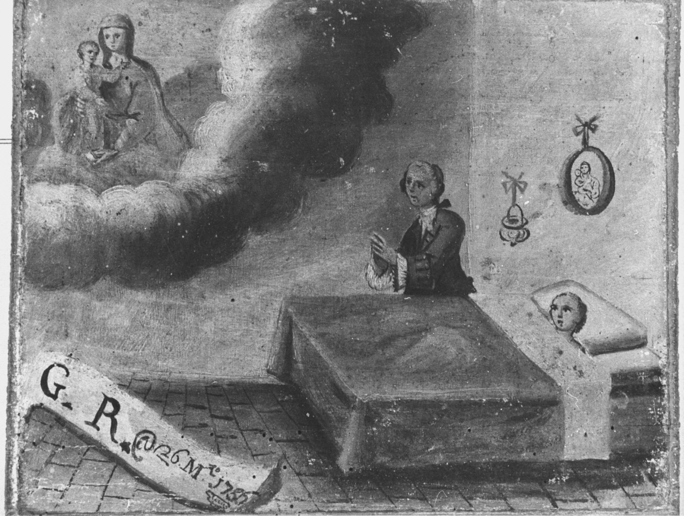 ex voto - bottega lombarda (sec. XVIII)