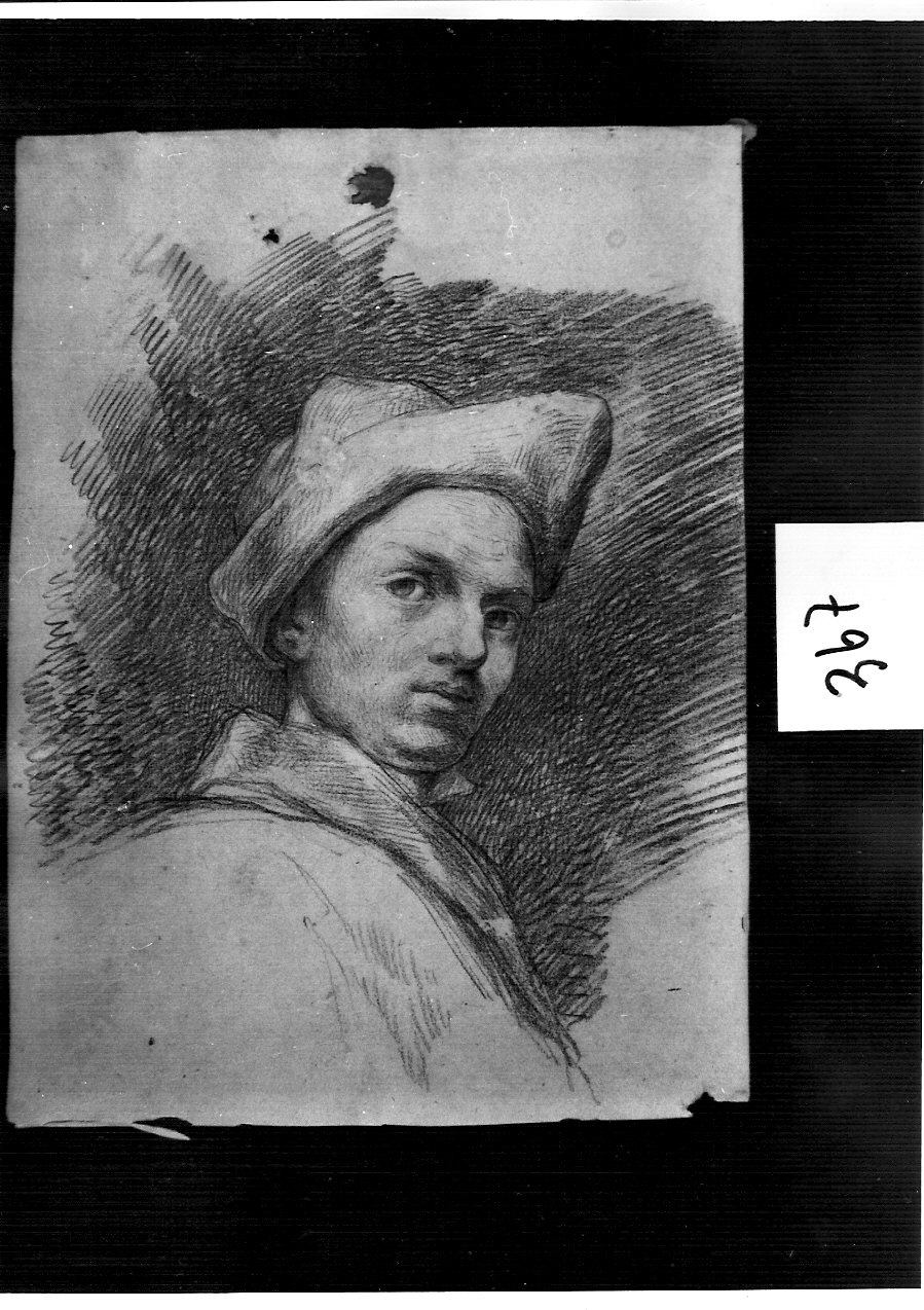 ritratto di Pietro Ligari (disegno, opera isolata) di Ligari Angelo (attribuito) (sec. XIX)