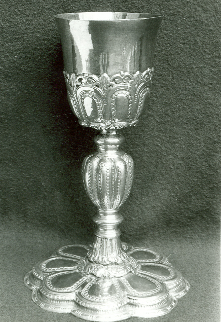 calice - bottega lombarda (secc. XVI/ XVII)