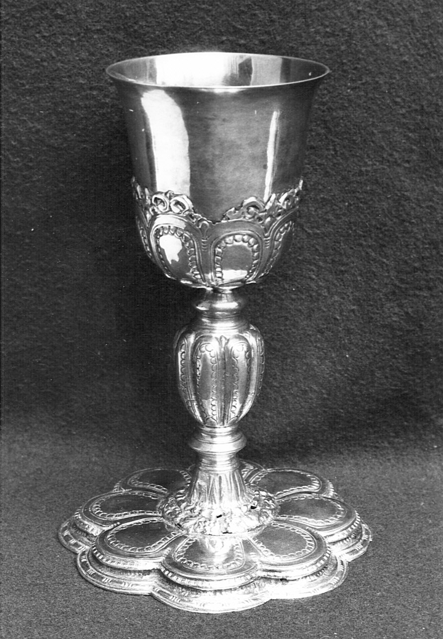 calice - bottega lombarda (secc. XVI/ XVII)