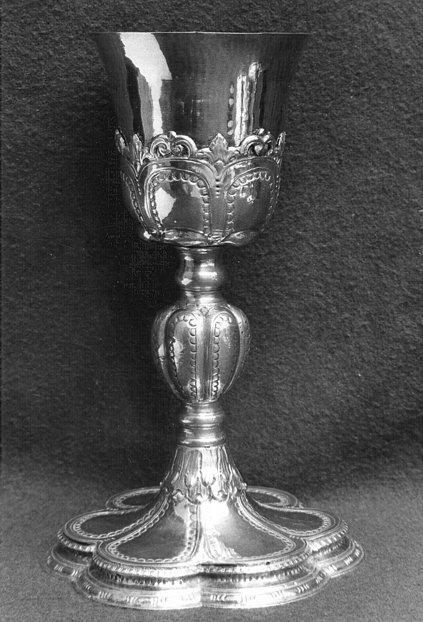 calice - bottega lombarda (secc. XVI/ XVII)