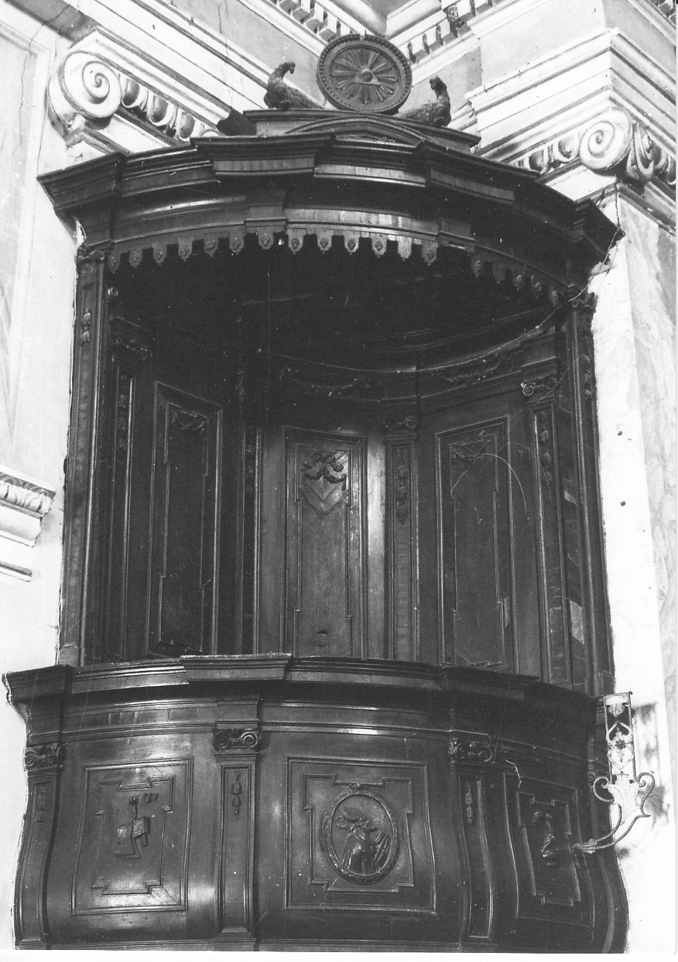 pulpito, coppia - bottega lombarda (sec. XIX)