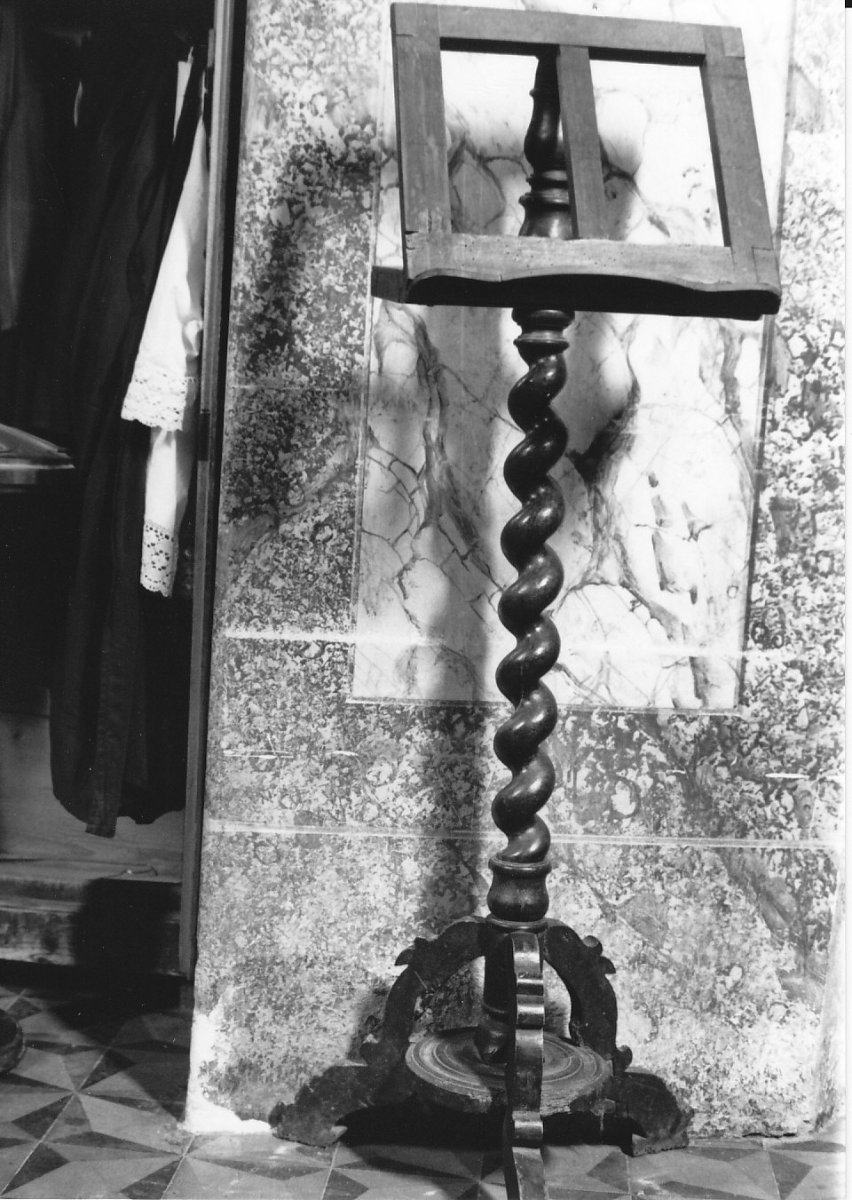 leggio d'altare, opera isolata - bottega lombarda (sec. XVIII)