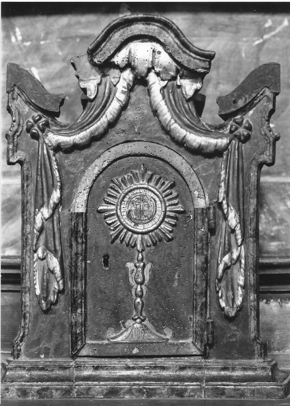 tabernacolo, elemento d'insieme - bottega lombarda (sec. XVII)