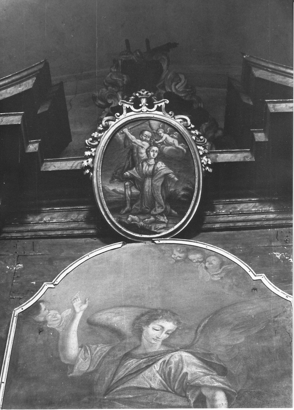 martirio di una santa (dipinto, opera isolata) - ambito lombardo (sec. XVII)