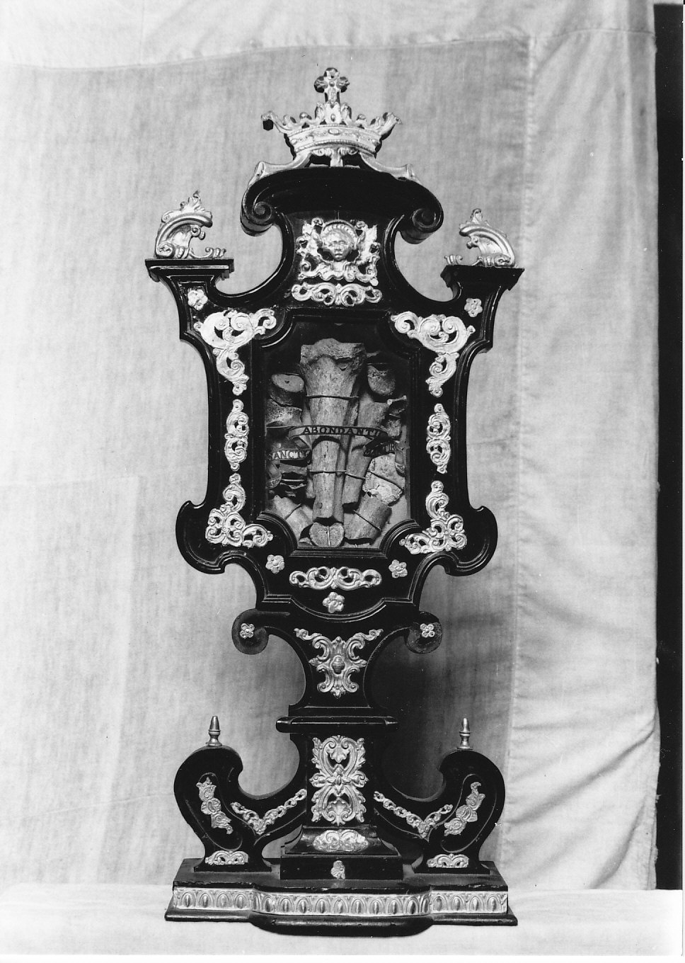 reliquiario - a ostensorio, serie - bottega lombarda (sec. XVIII)