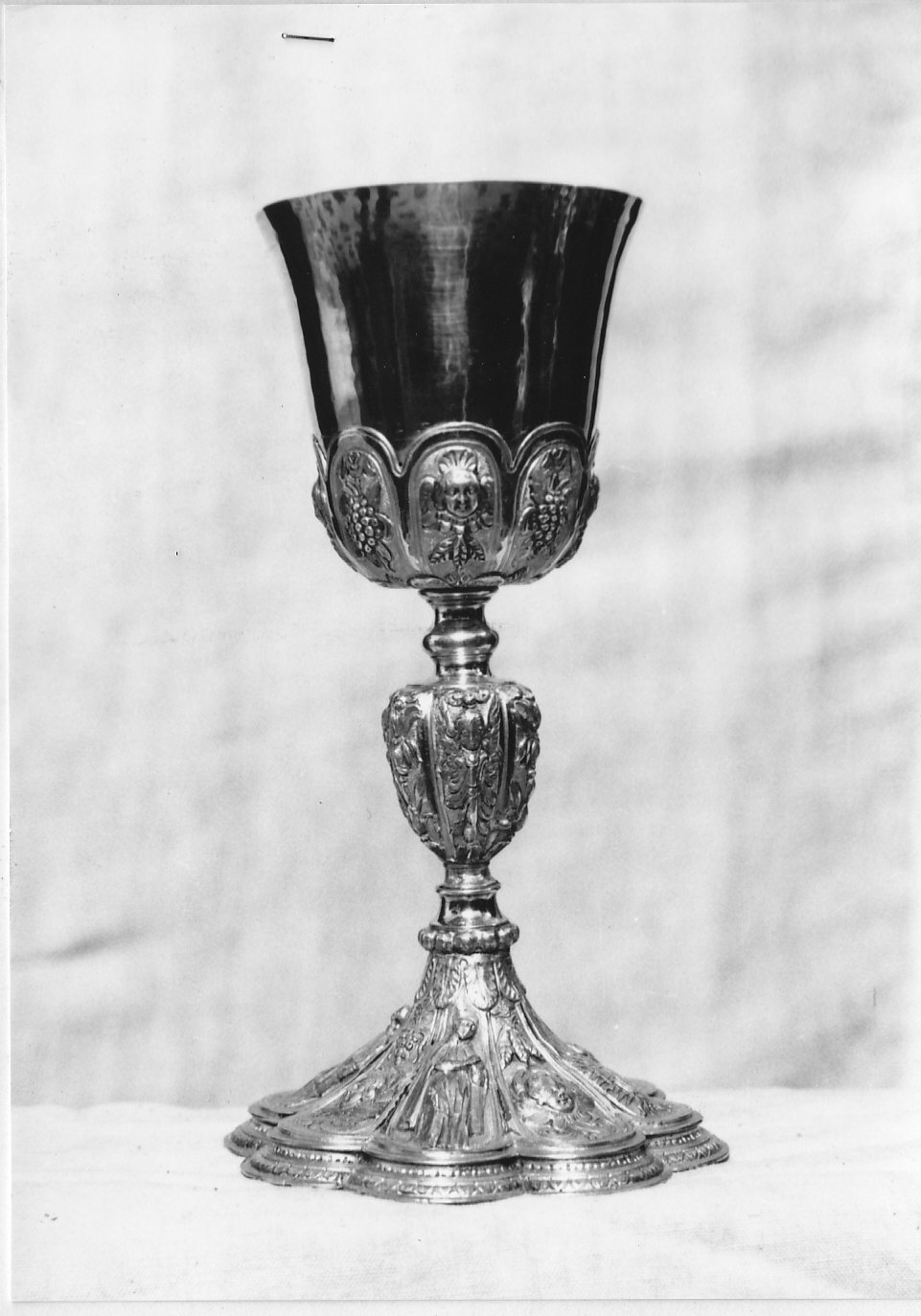 calice, opera isolata - bottega lombarda (secc. XVII/ XVIII)