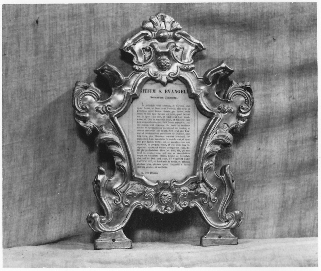 cartagloria, opera isolata - bottega lombarda (sec. XVIII)