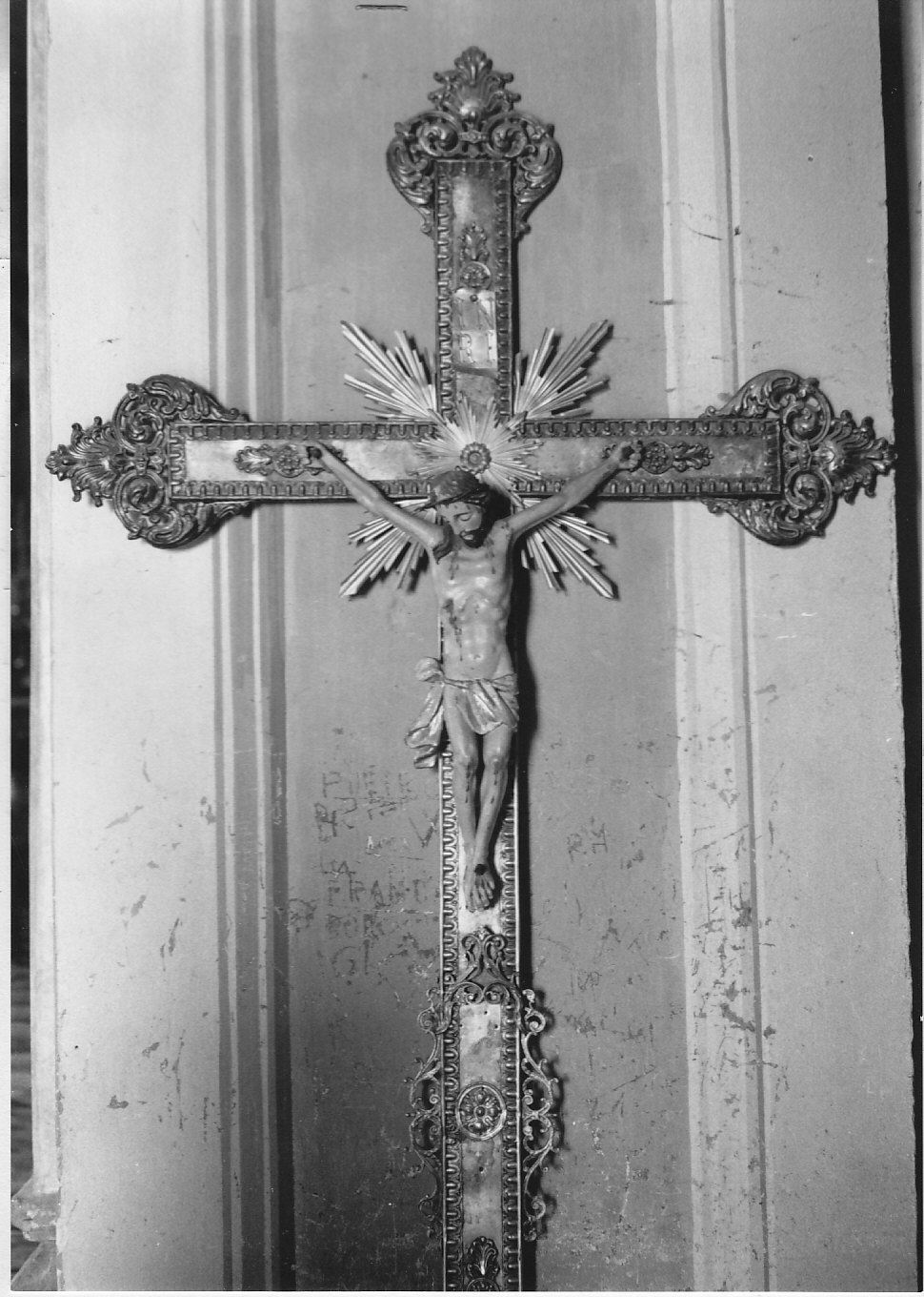 croce processionale, opera isolata - bottega lombarda (sec. XIX)