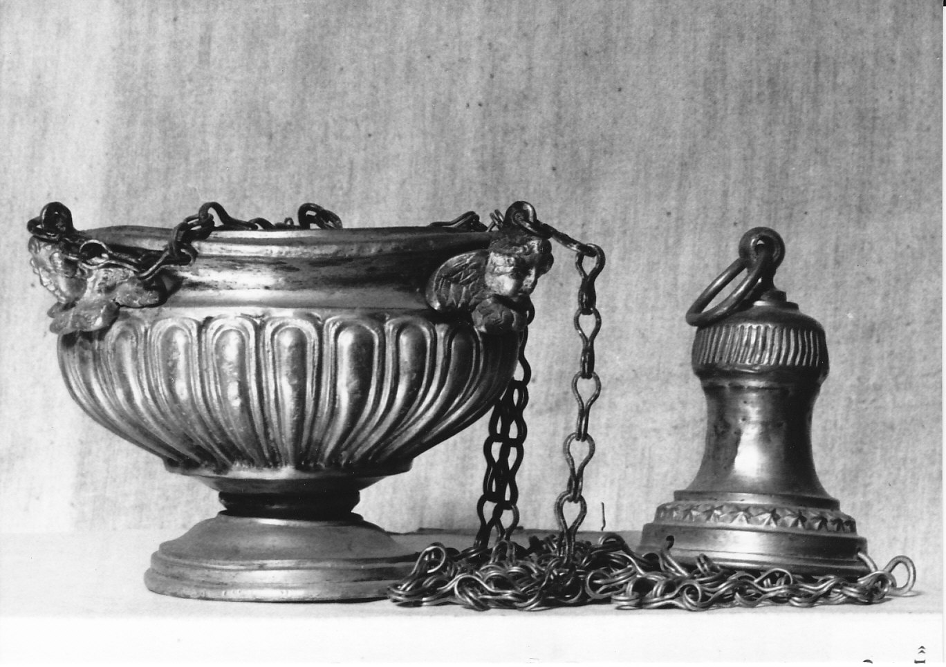 turibolo - a coppa, opera isolata - bottega lombarda (sec. XVIII)