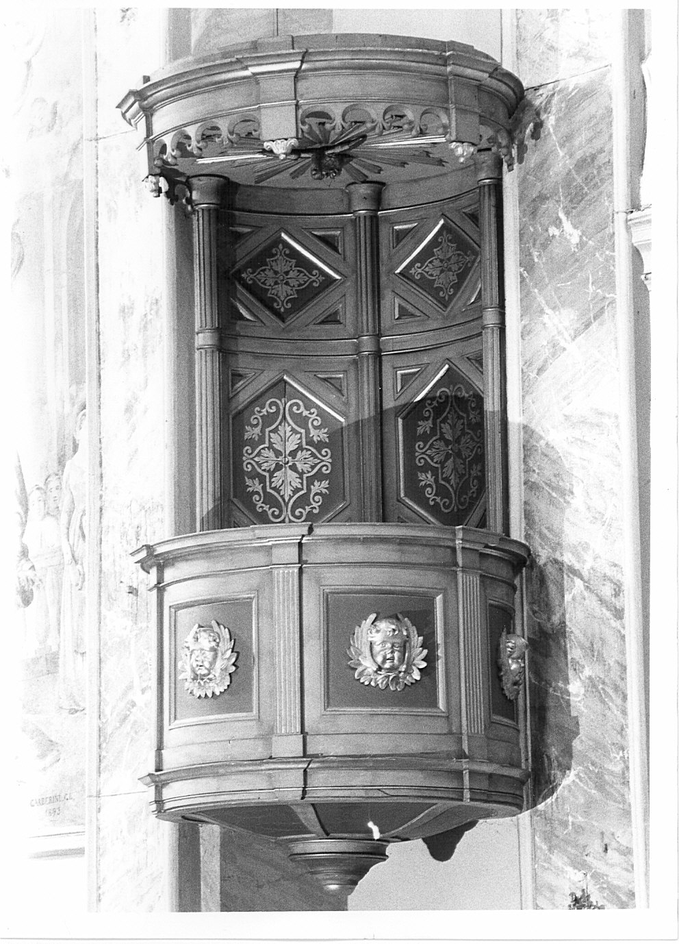 pulpito - bottega lombarda (sec. XIX)