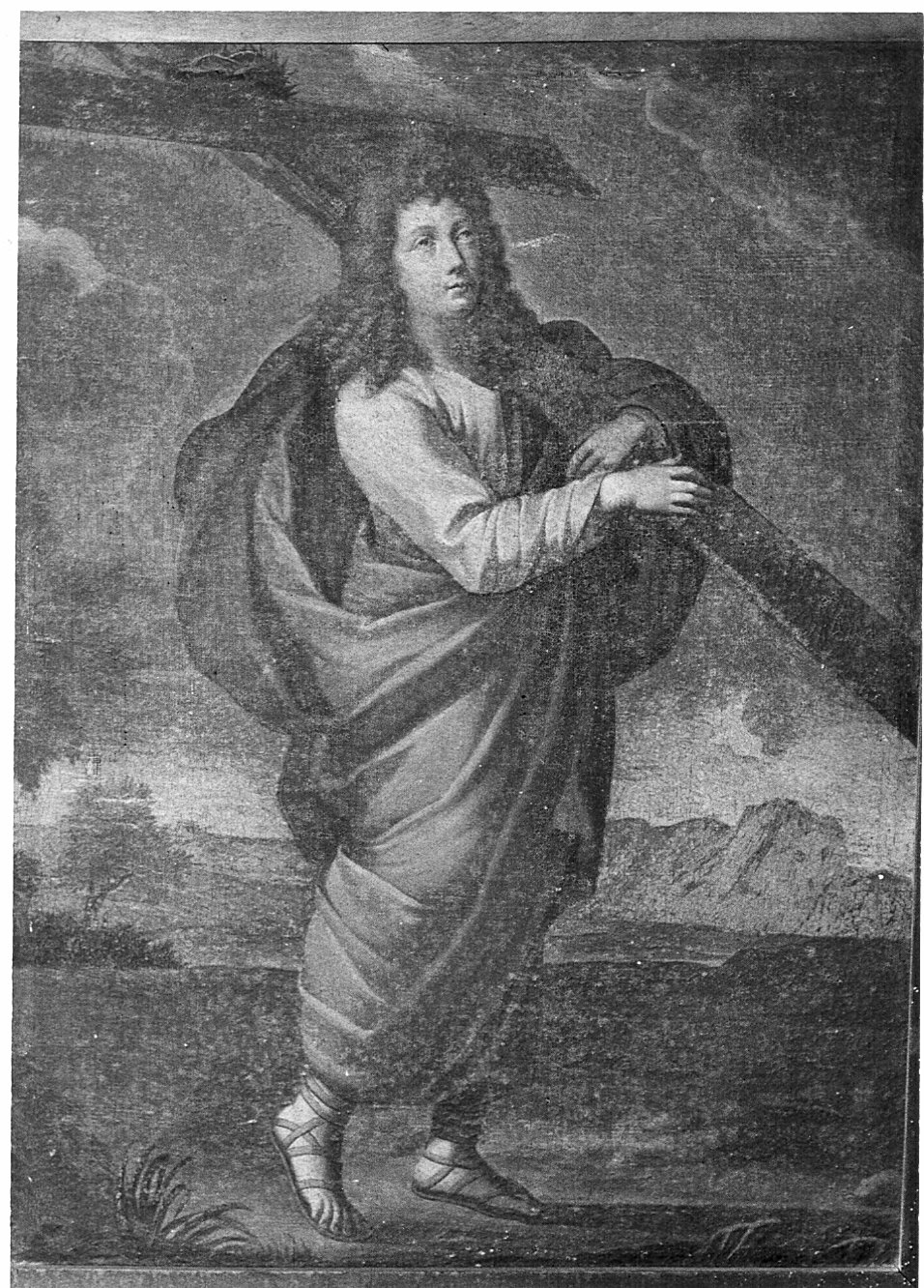 Santo (dipinto) - ambito lombardo (fine/inizio secc. XVII/ XVIII)