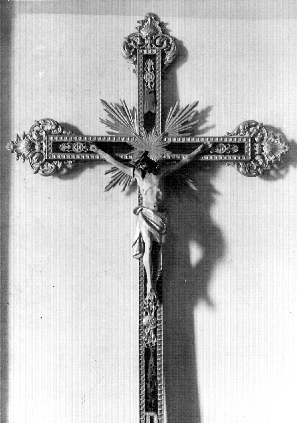 croce processionale, opera isolata - bottega lombarda (sec. XIX)