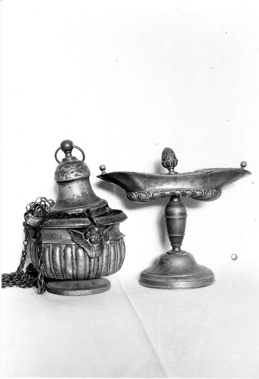 servizio per aspersione, opera isolata - bottega lombarda (sec. XVII)