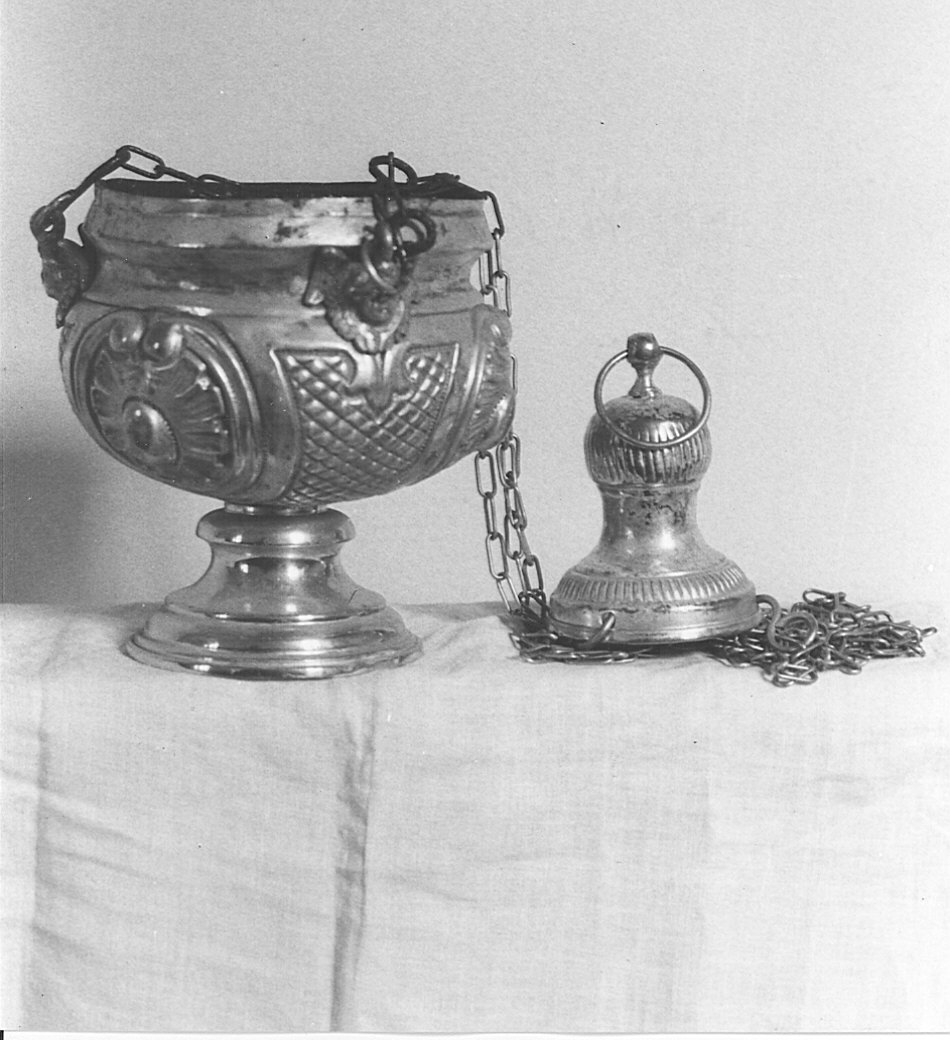 turibolo, opera isolata - bottega lombarda (fine/inizio secc. XIX/ XX)