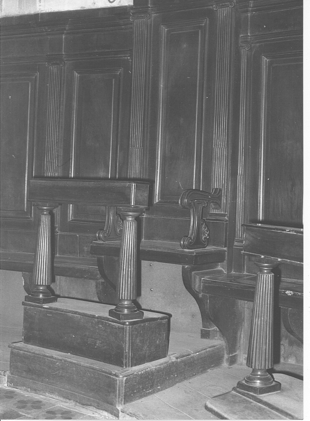 stalli del coro, insieme - bottega lombarda (sec. XIX)