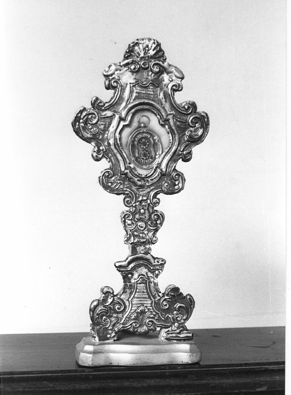 reliquiario, opera isolata - bottega lombarda (metà sec. XVIII)