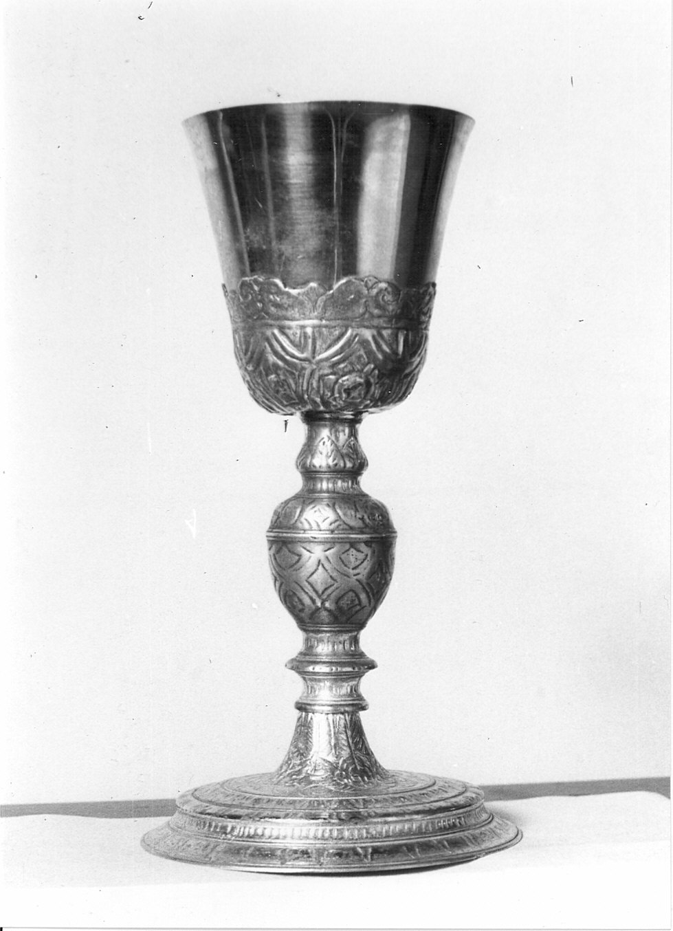 calice, opera isolata - bottega lombarda (metà sec. XVII)