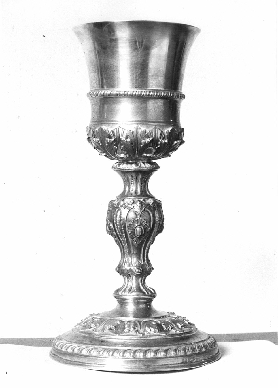 calice, opera isolata - bottega lombarda (metà sec. XIX)