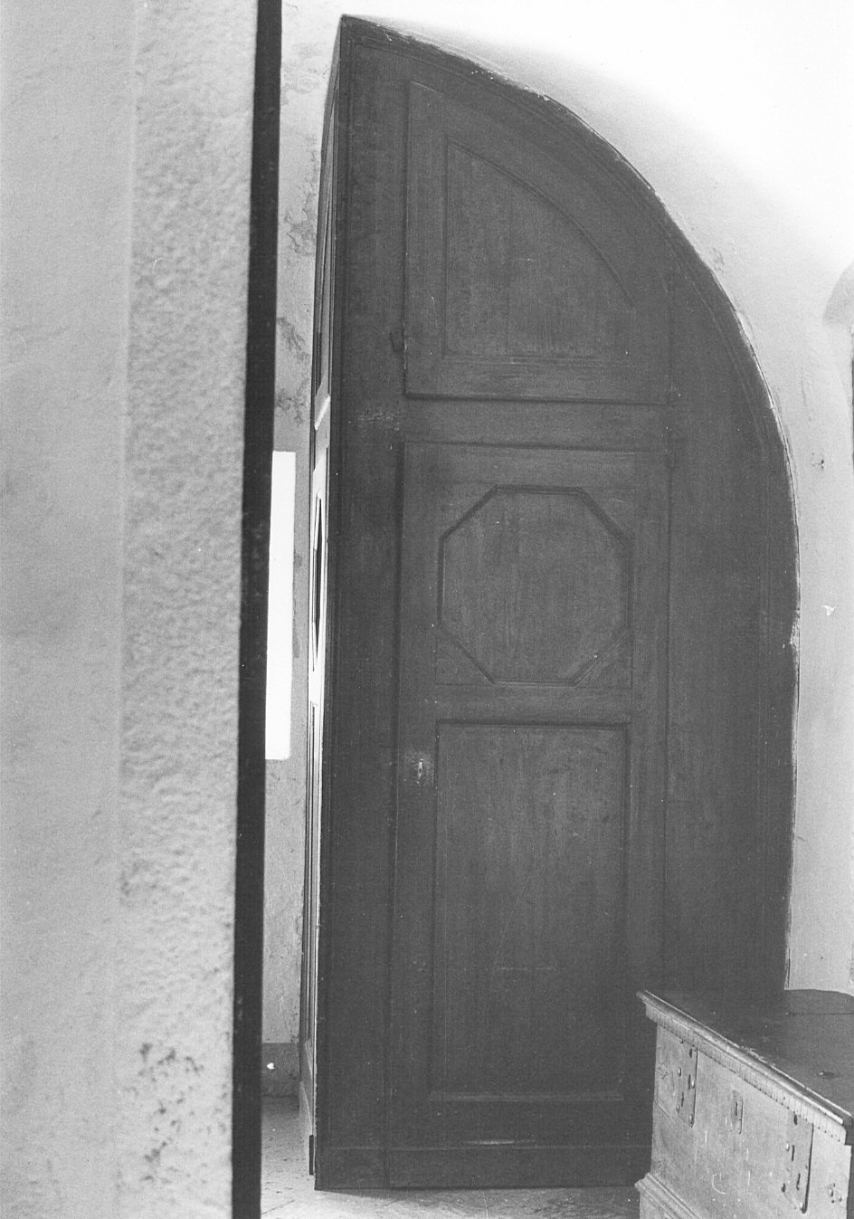 mobile da sacrestia, opera isolata - bottega lombarda (metà sec. XIX)