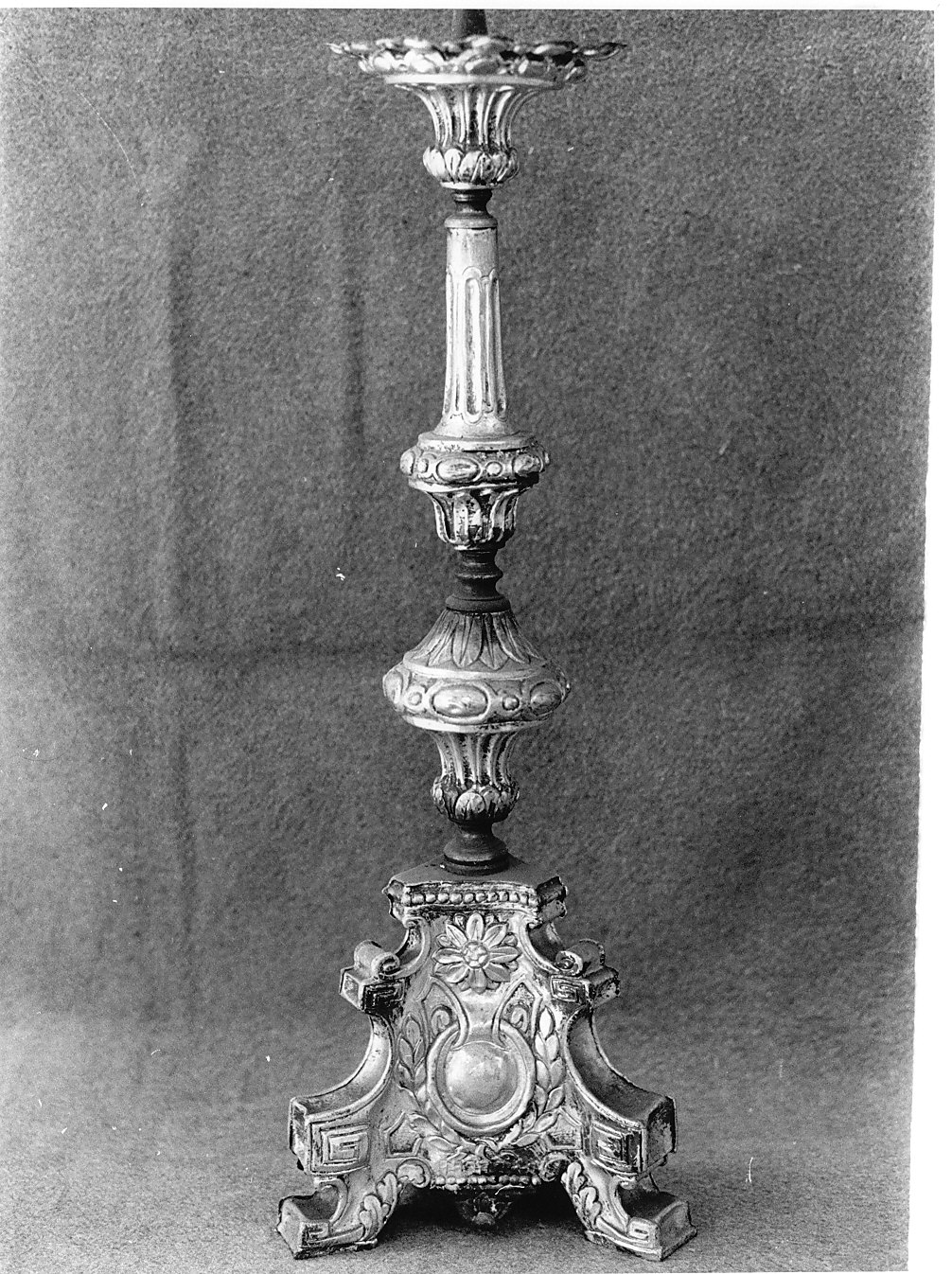 candeliere, serie - bottega lombarda (fine sec. XVIII)