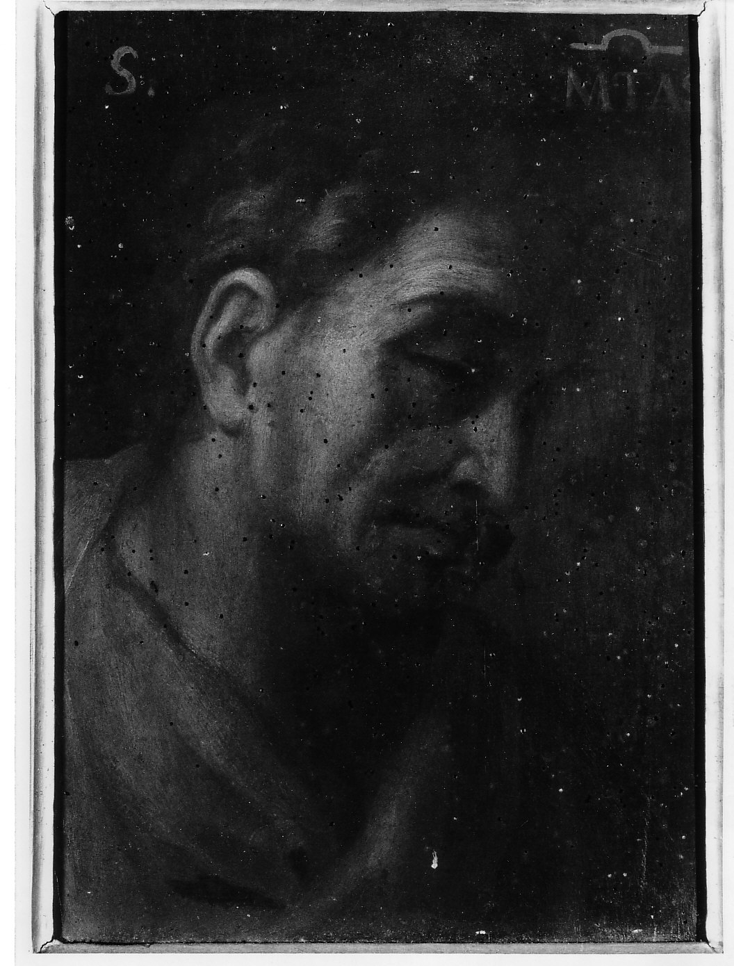 San Mattia apostolo (dipinto, opera isolata) - ambito lombardo (sec. XVII)