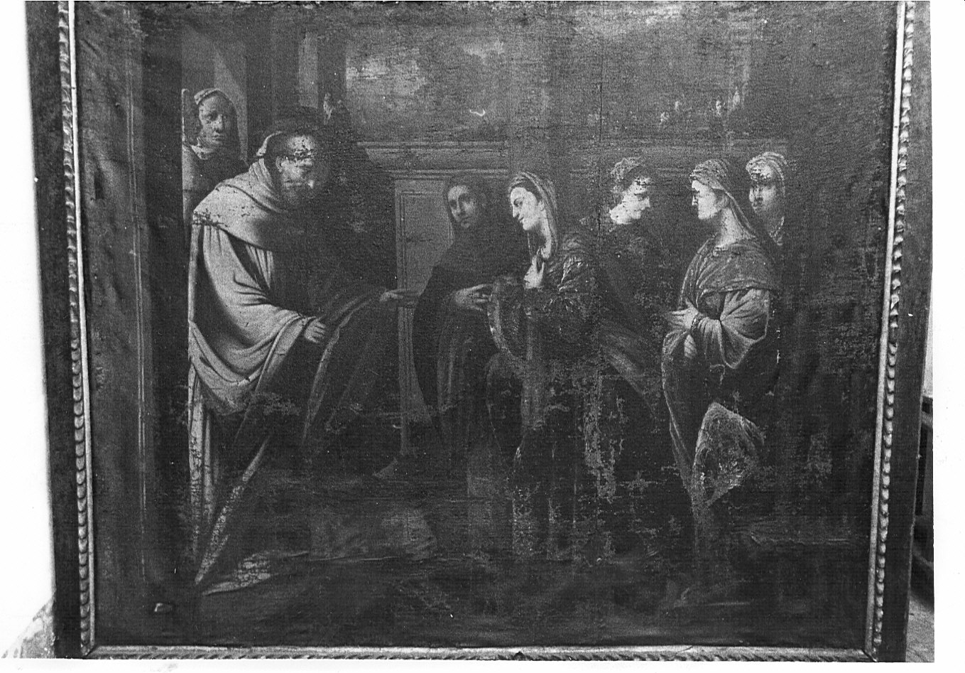 episodi della vita di San Bernardo (dipinto) - ambito lombardo (fine/inizio secc. XVII/ XVIII)