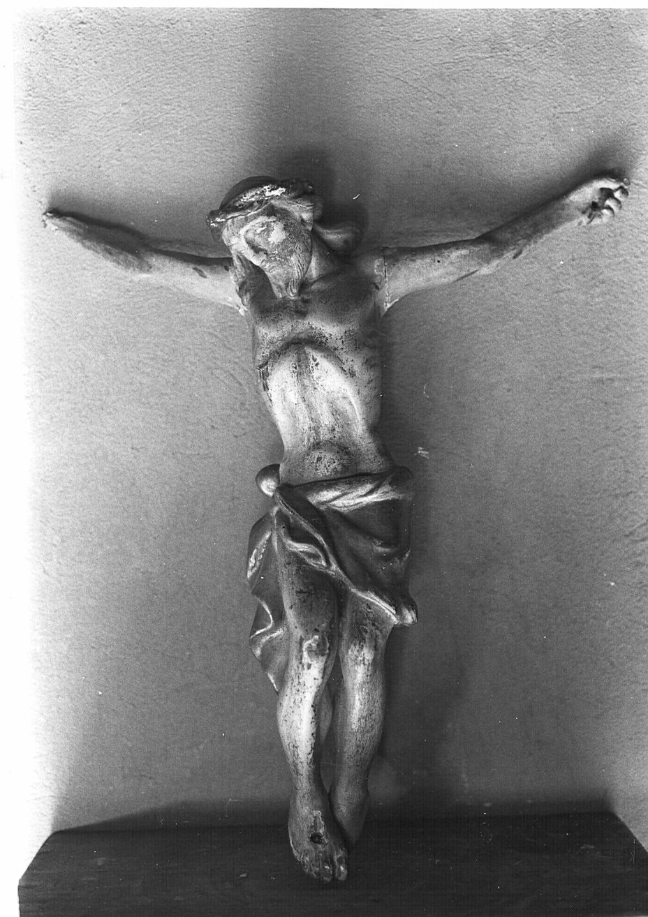 crocifisso - bottega lombarda (fine/inizio secc. XVII/ XVIII)