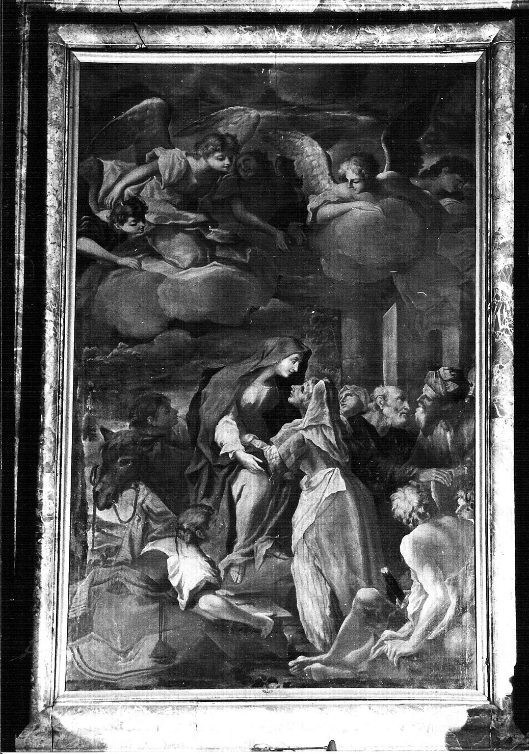 visitazione (dipinto, opera isolata) di Crespi Daniele (attribuito) (sec. XVII)