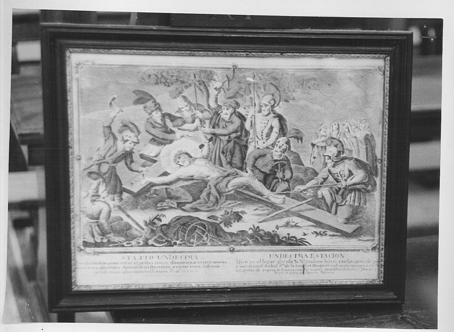 stazioni della via crucis (stampa, serie) - ambito spagnolo (metà sec. XVII)