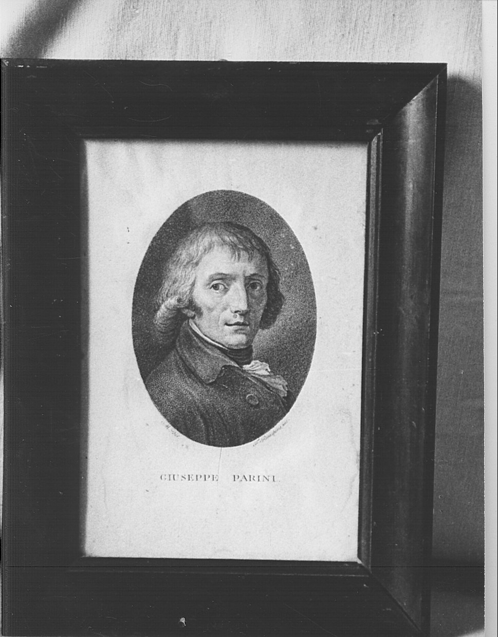 ritratto di Giuseppe Parini (stampa) di Rosaspina Francesco (prima metà sec. XIX)