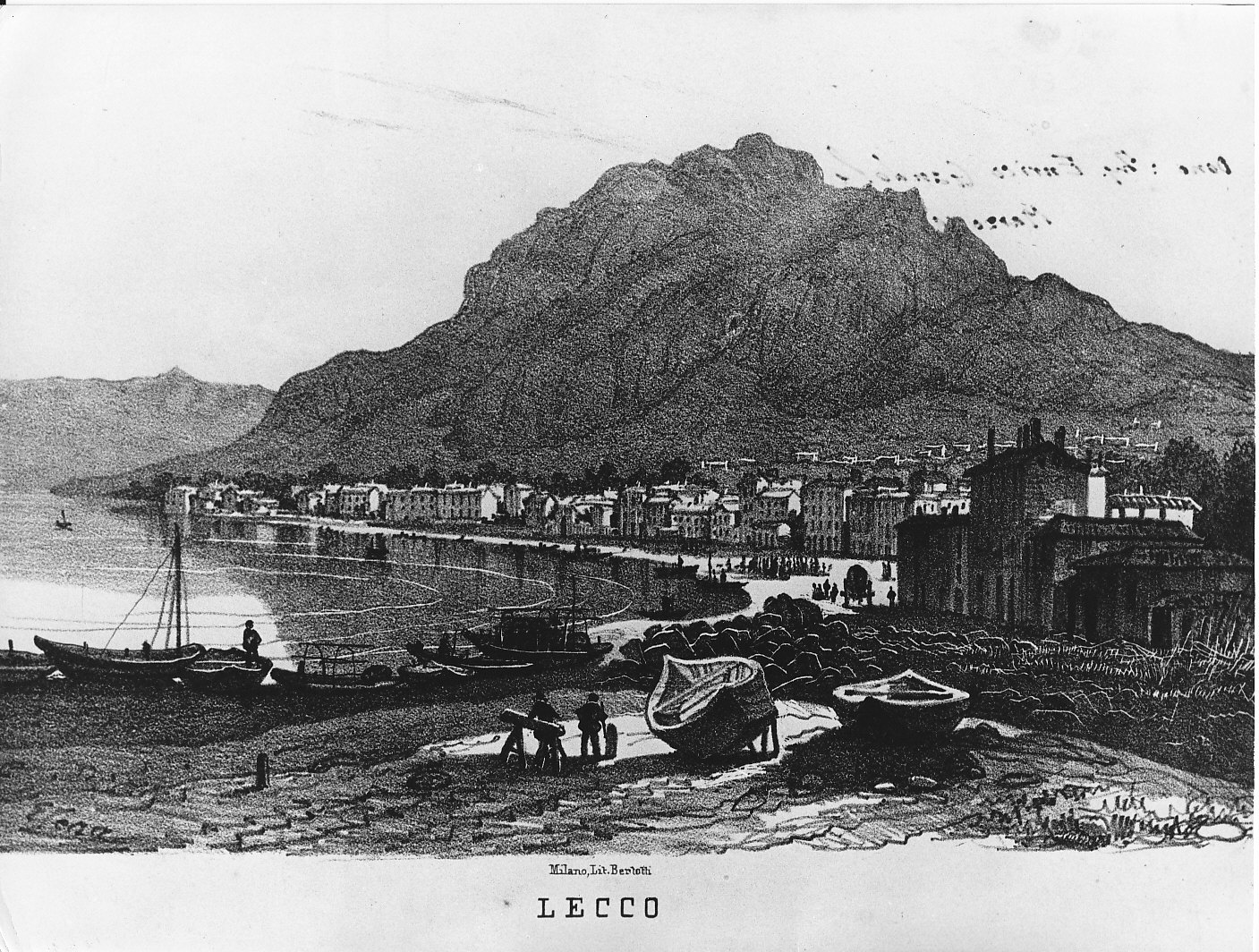 Lecco (stampa) di Bertotti Pietro, Elena Giuseppe (metà sec. XIX)
