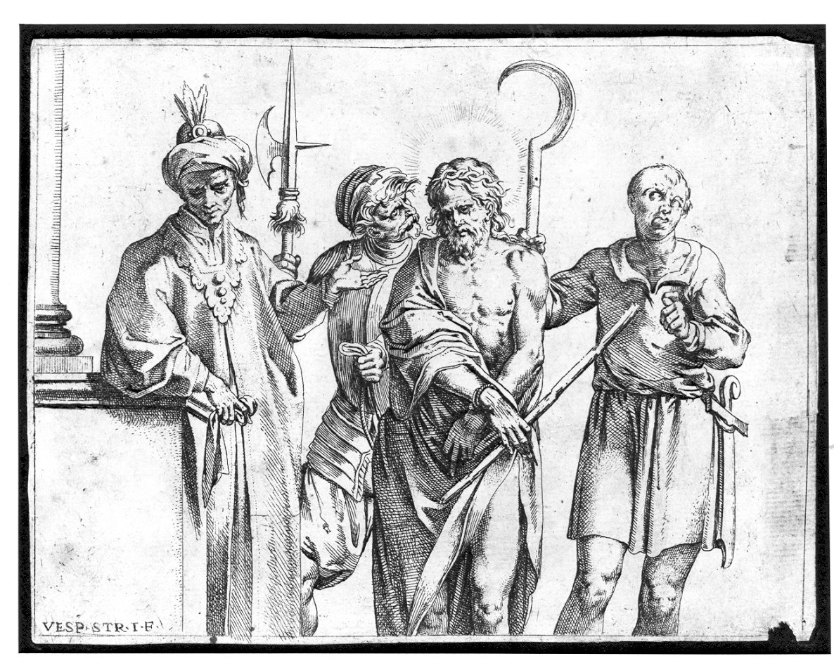 Ecce Homo (stampa) di Strada Vespasiano (sec. XVII)